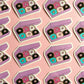 Donut Sticker, Donut Box Sticker
