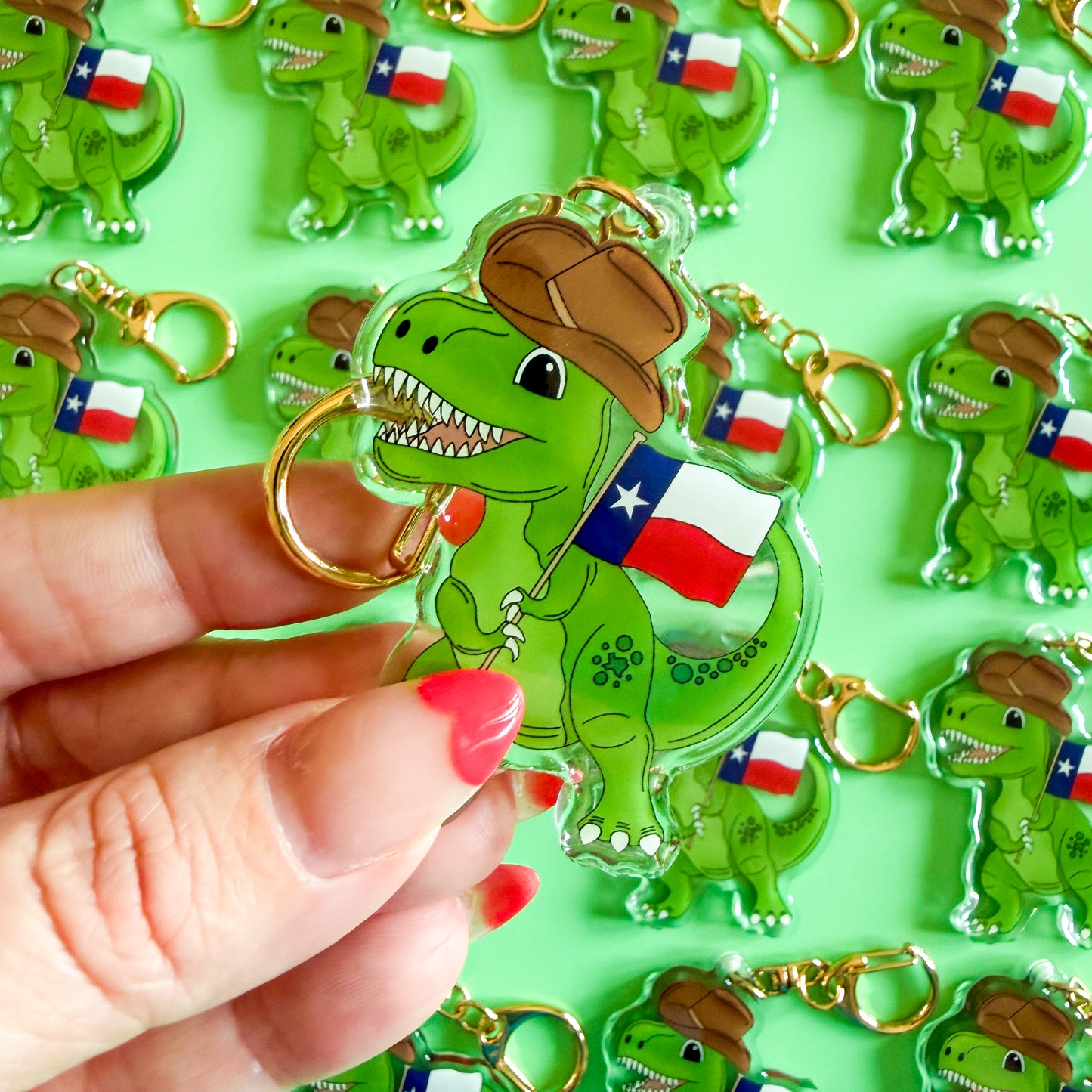 T-Rexas Keychain