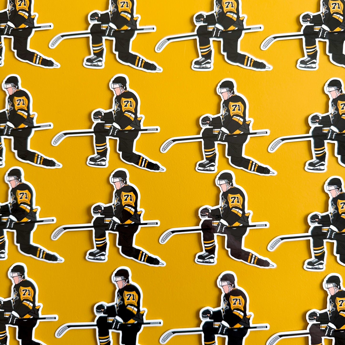Pittsburgh Hockey Sticker