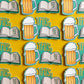 Beer + Silent Book Club Sticker