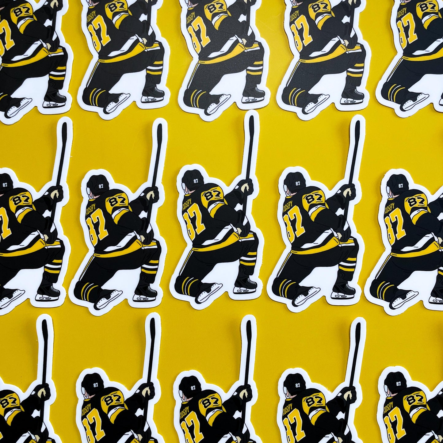 Pittsburgh Hockey Sticker