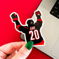 North Carolina Hockey Sticker