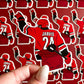 North Carolina Hockey Sticker